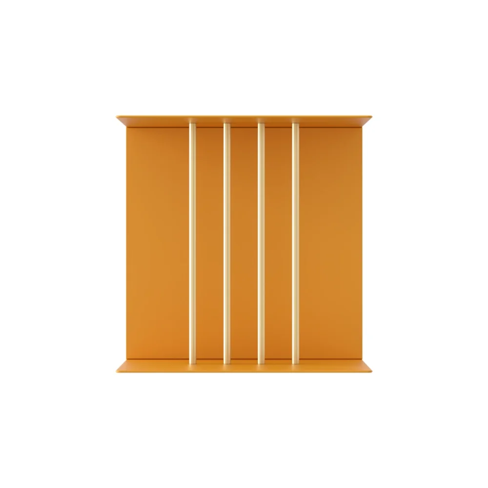 Teaser Hylly Saffron Yellow