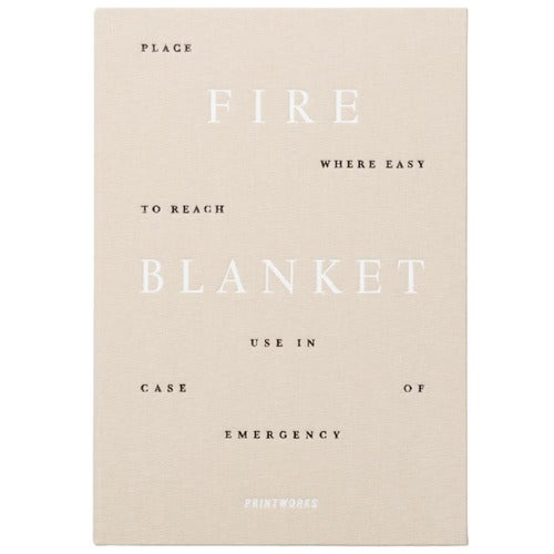 Fire Blanket Beige