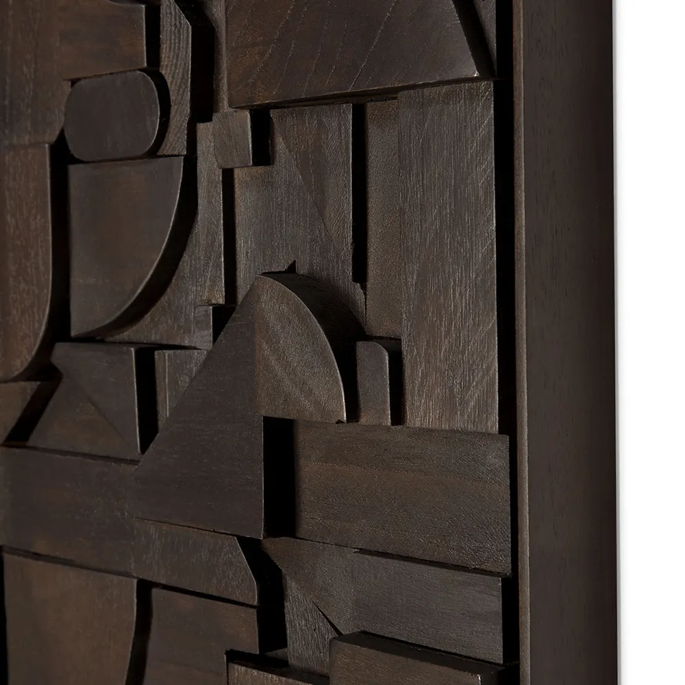  Bricks Seinä sisustus 60x50 cm Ruskea