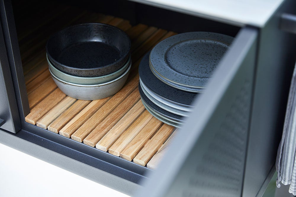 Drop Ulkokeittiö Laavaharmaa Sis. Seinä