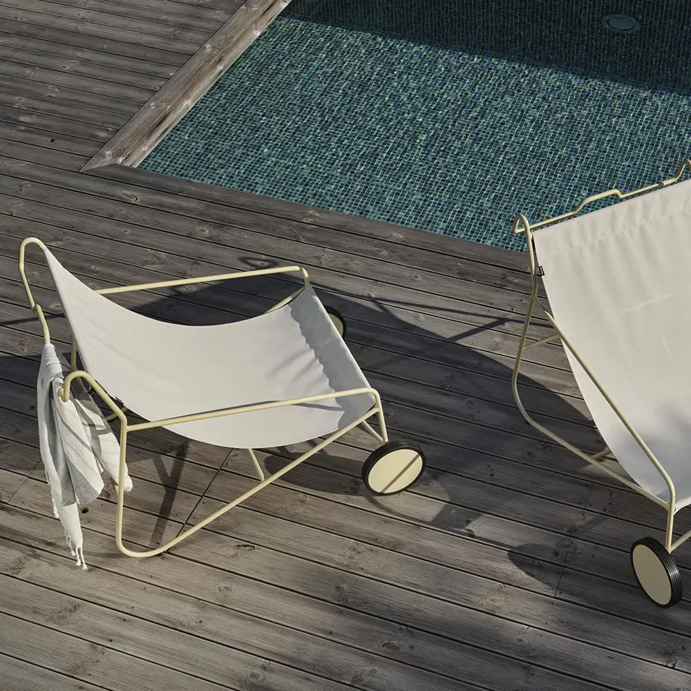 Poul nojatuoli lemon Brafab