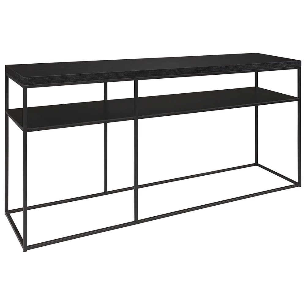 Apupöytä Capulus musta Artwood