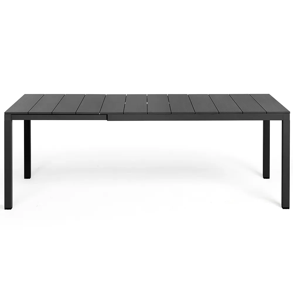 Rio Alu Ruokapöytä 140//210x85 cm Anthracite