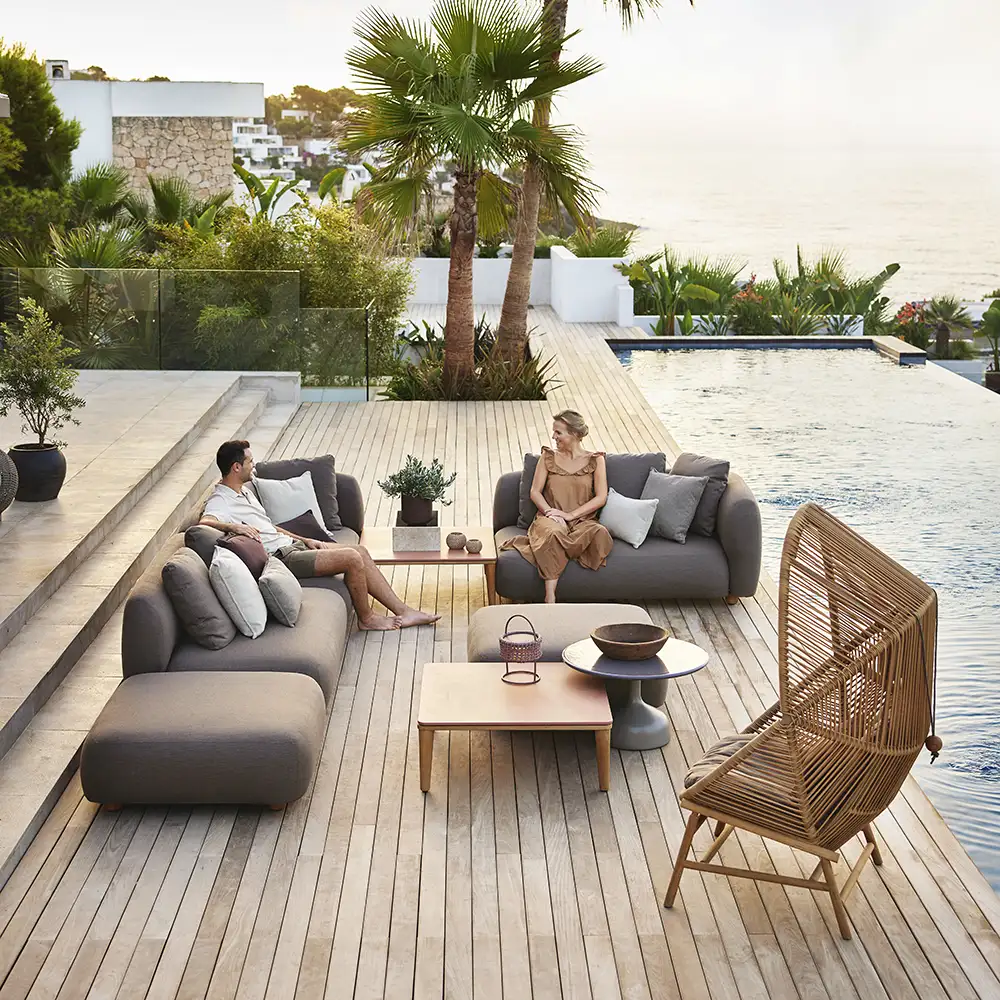 Hive riippuva tuoli Natural, Weave