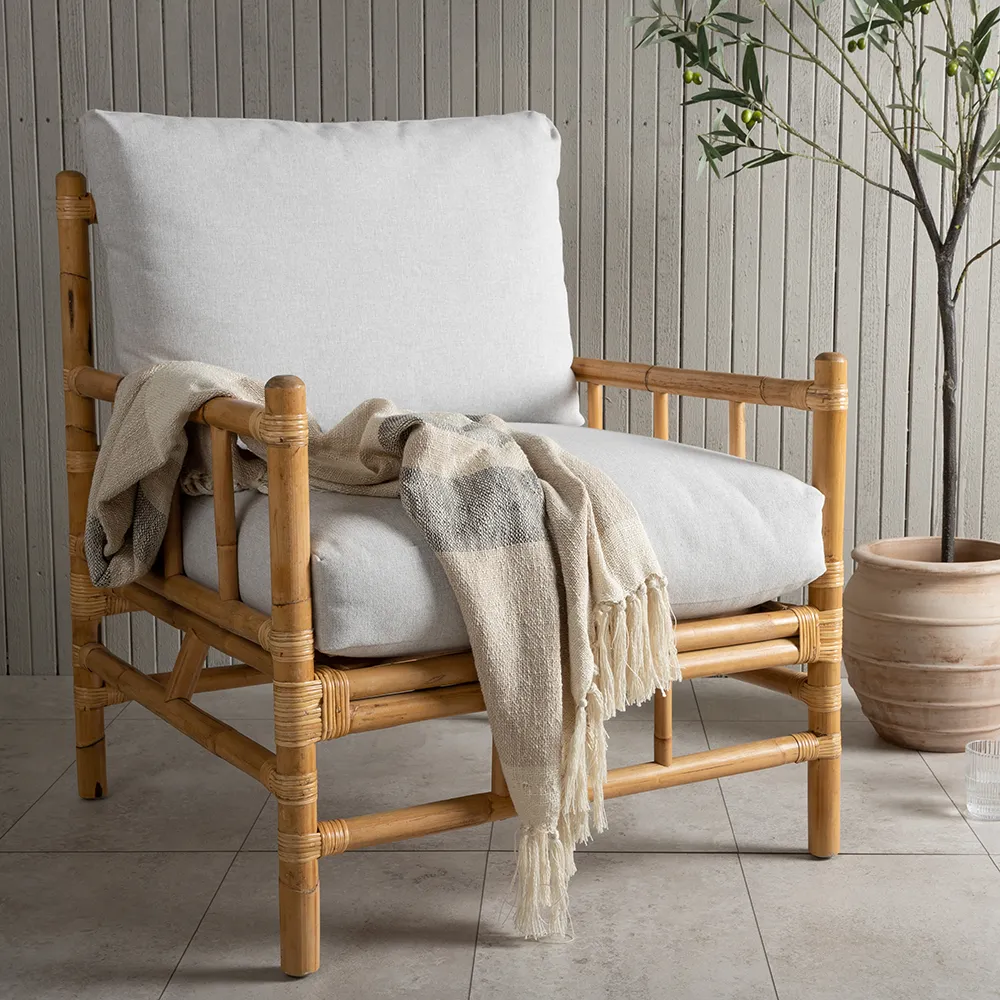 Cane nojatuoli Bambu 