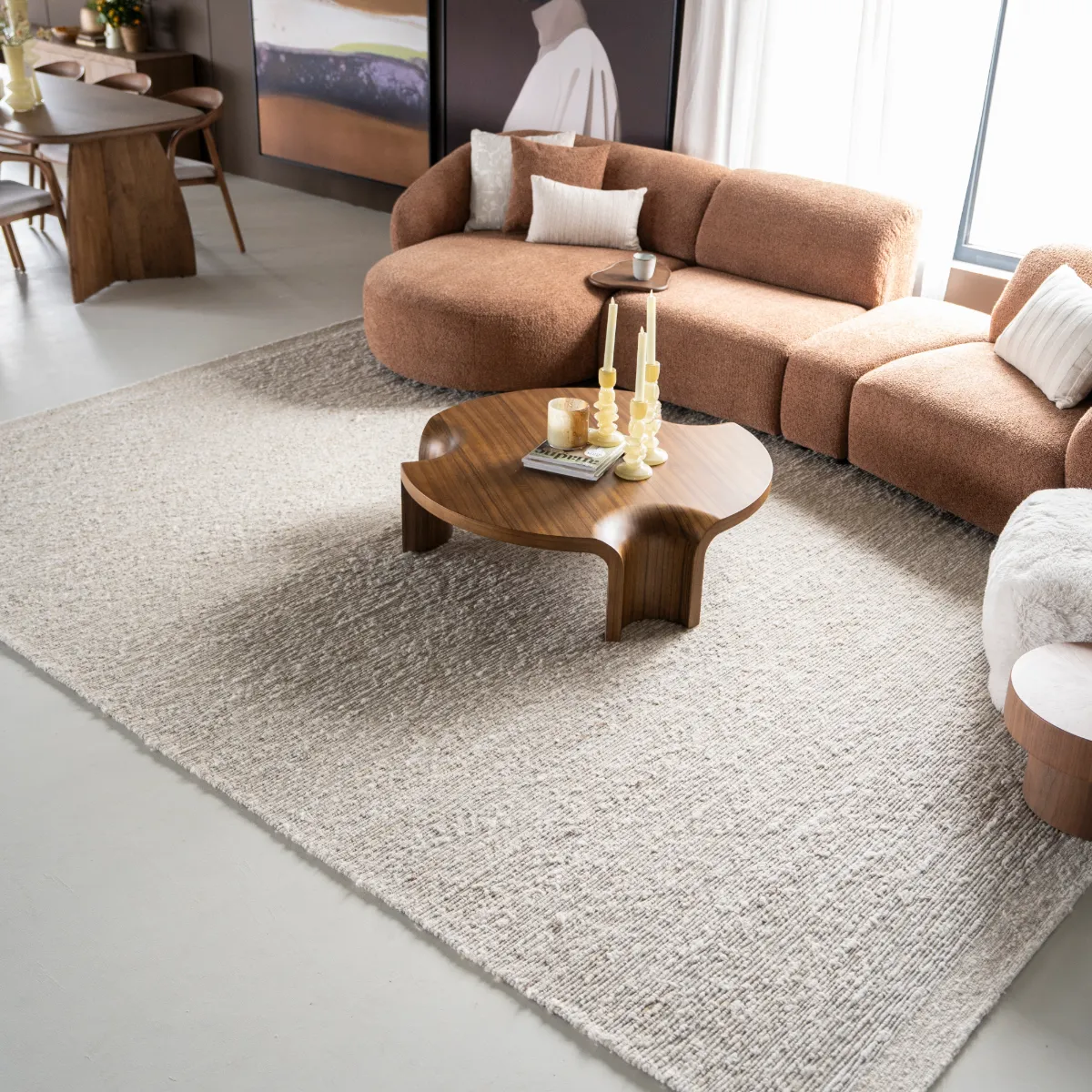 Matto Takara Ivory 290x390 cm
