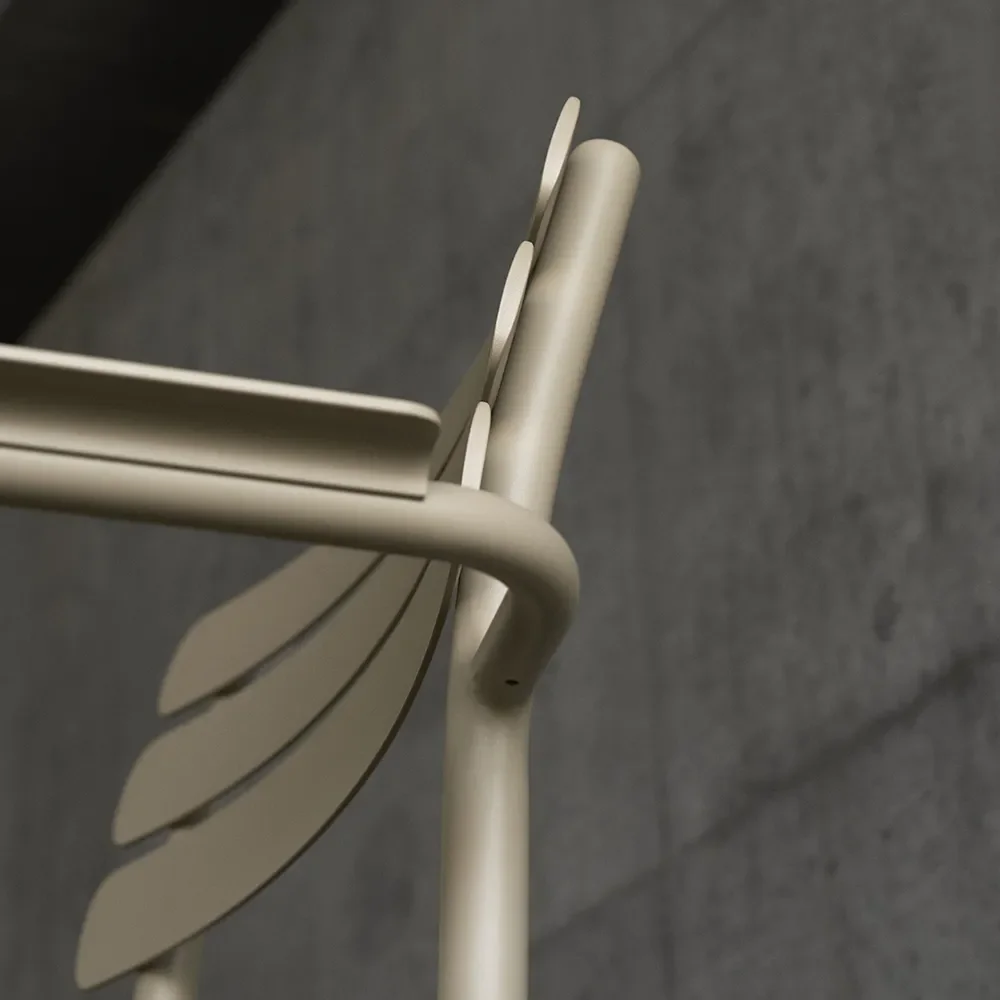  ALUA Nojatuoli musta