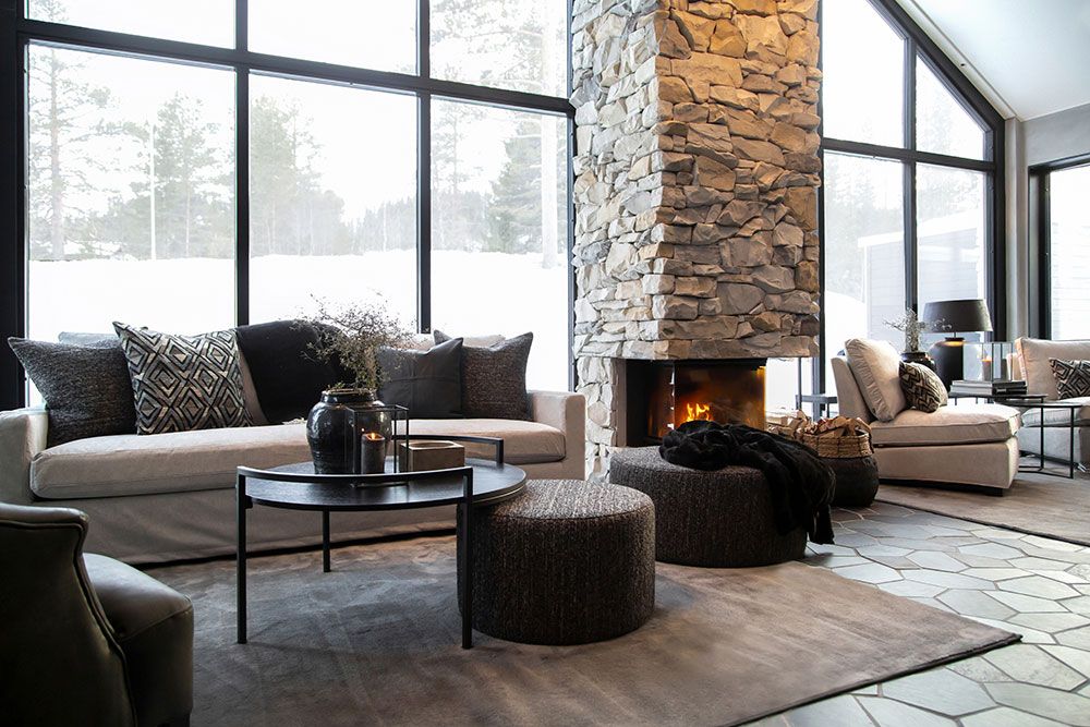 Cortina jalkarahi 60 cm Coelle Grey Artwood