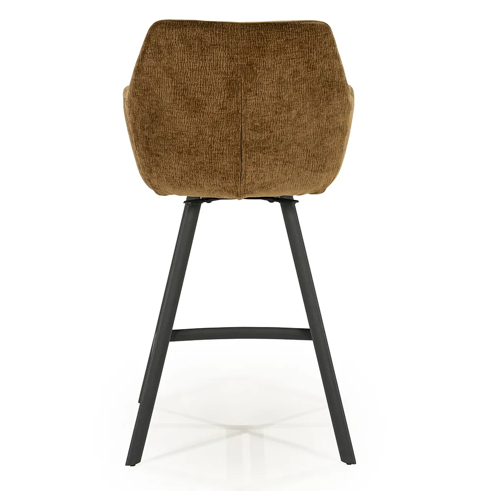 Bliss baarituoli käsinojilla - mustard