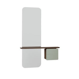 One More Look Peili tumma tammi/Nuance Olive