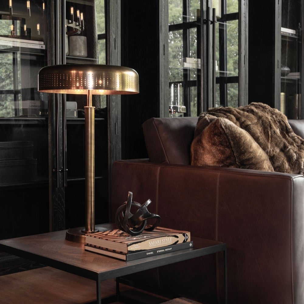  Armando Desk -pöytävalaisin - Antiikkimessinki