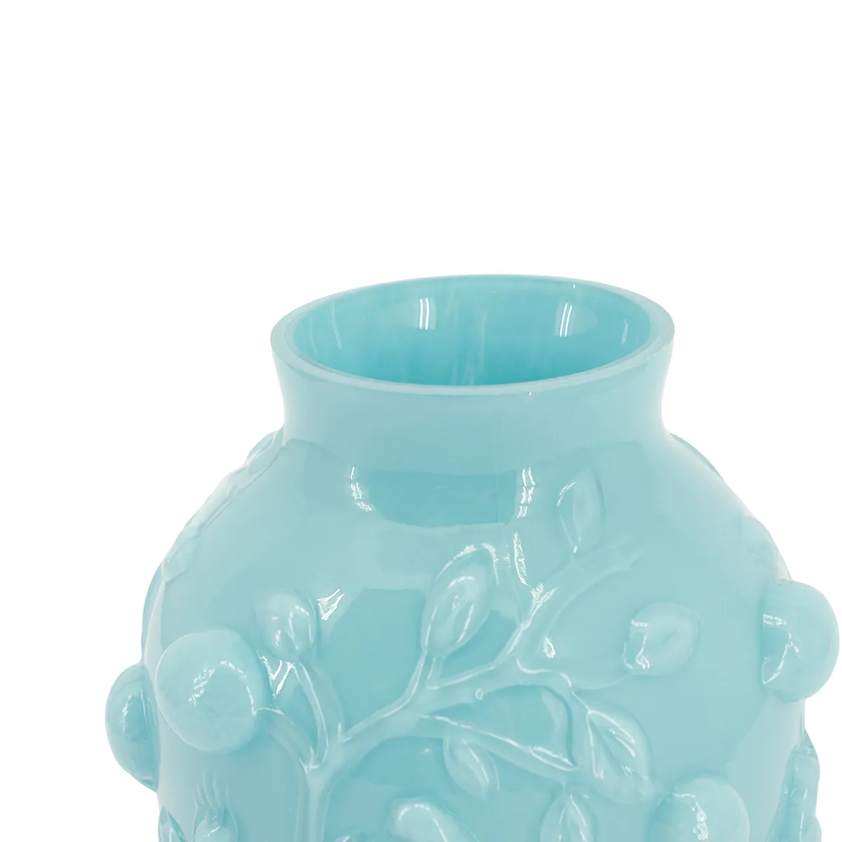Suupuhallettu maljakko Aru H22 cm Light Blue