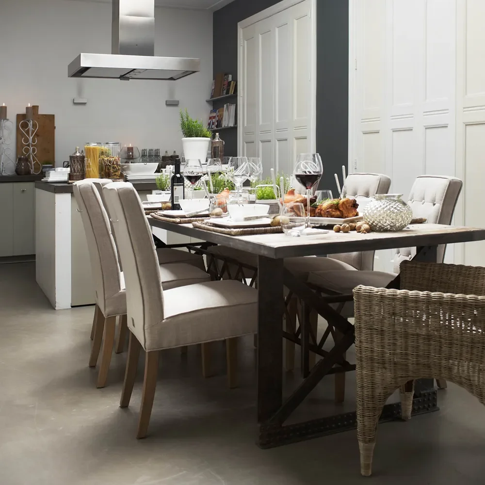 Cape Breton Ruokailutuoli linen