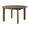 Comfort Circle Ruokapöytä jatkeella Dark Oak
