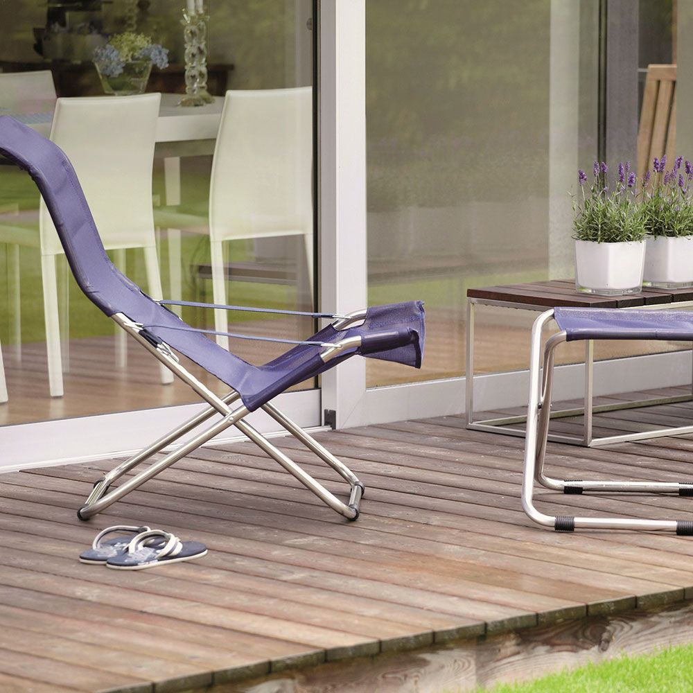  Fiesta lepotuoli taupe alumiini