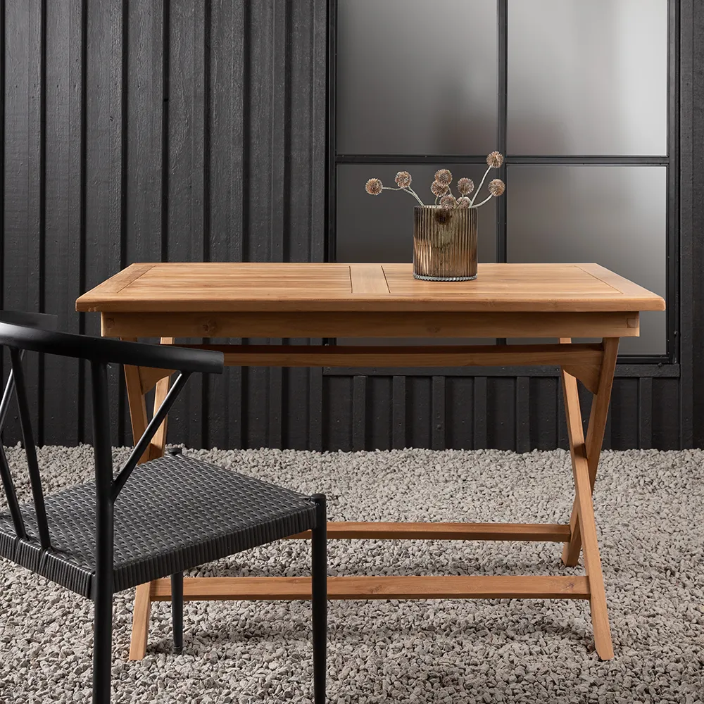 Kenya ruokapöytä 70x120 cm Teak