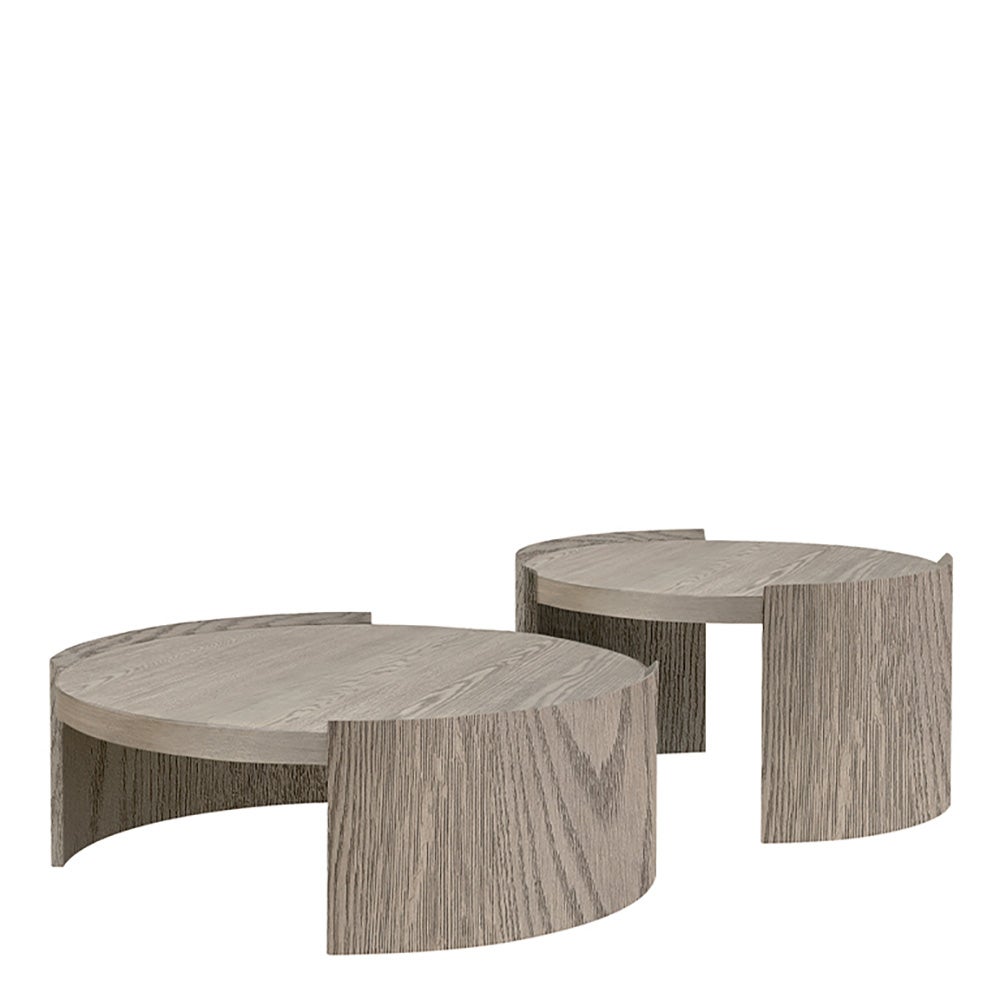 OAKLAND sohvapöytä Ø100 Antiikkiharmaa