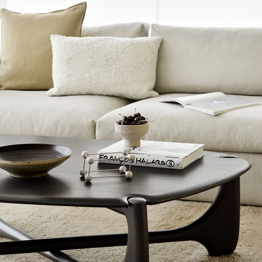 Tyynynpäällinen Wave 60x40 cm Off-white