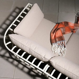 Collier kulmakappale  Pearl white / Teddy beige