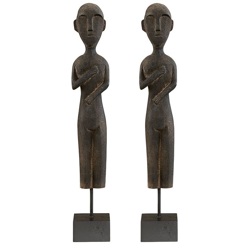 Zika & Rama koriste 2-pakkaus musta Artwood