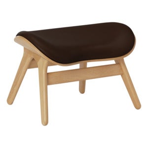 A Conversation Piece Ottoman Rakkaus Oak/Umage Leather Brown
