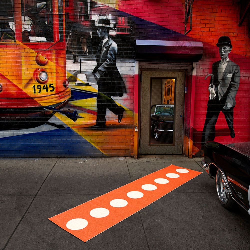 Vera matto 70x90 cm warm grey/vanilla 