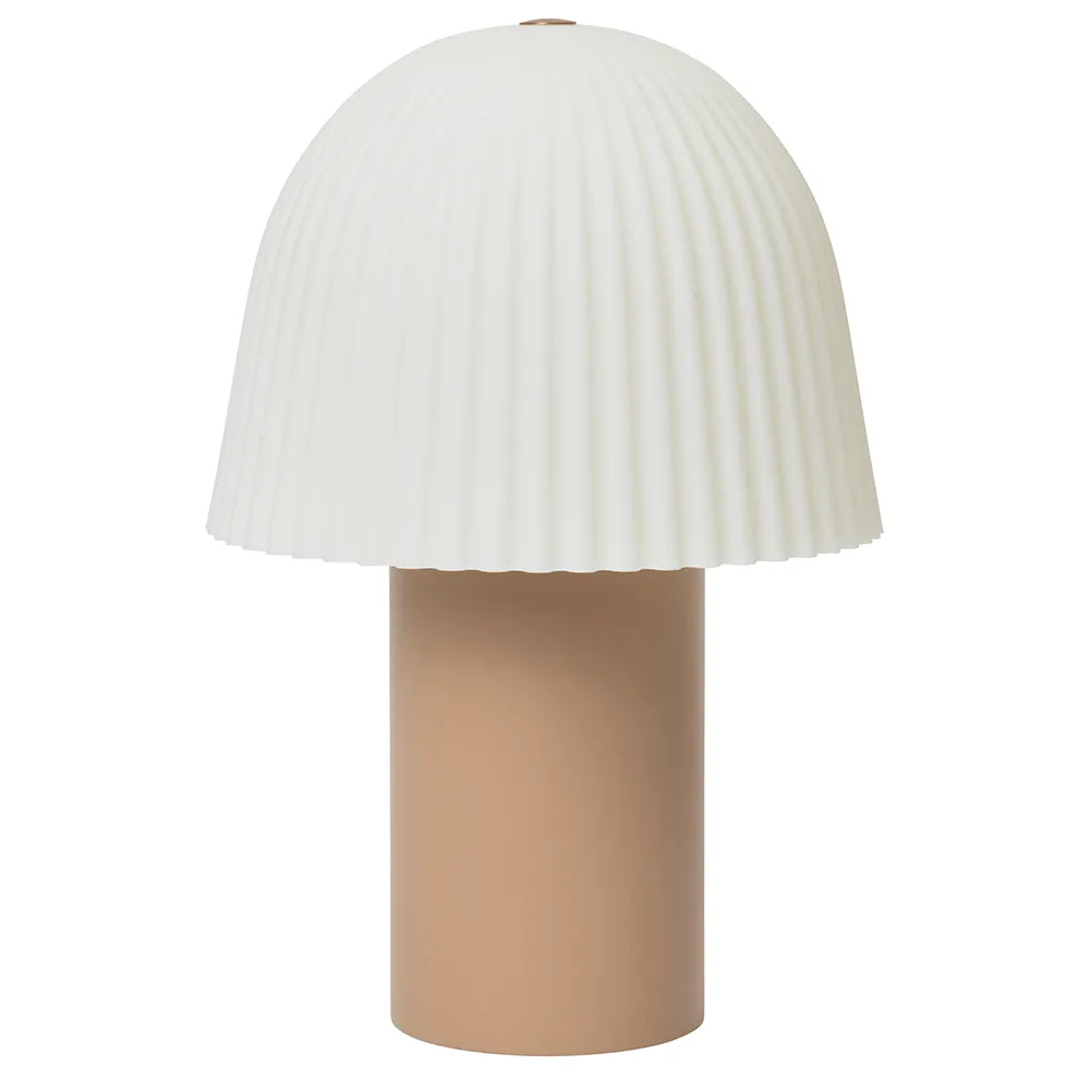 Frill Portable Lamp Rose/White
