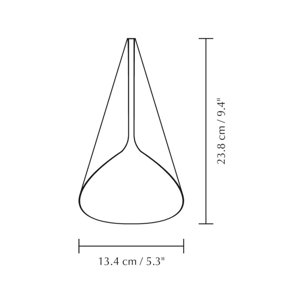 Cornet Lampunvarjostin Nuance Mist/Brass