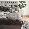 Fluffy Tyynyliina 45x45 cm Grey