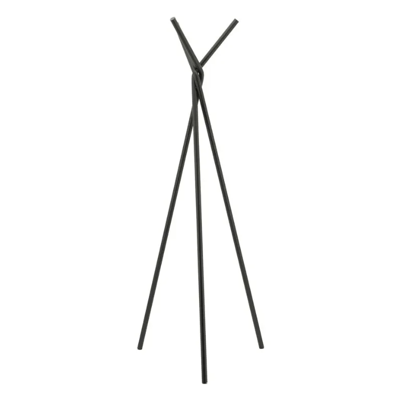 By-Boo, Coat rack Matto - black 70x33,5x160 cm