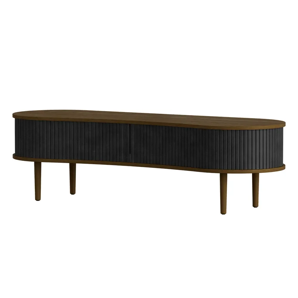 Audacious TV-taso, tumma tammi/Charcoal