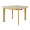 Comfort Circle Ruokapöytä jatkeella 132-202x132 Oak