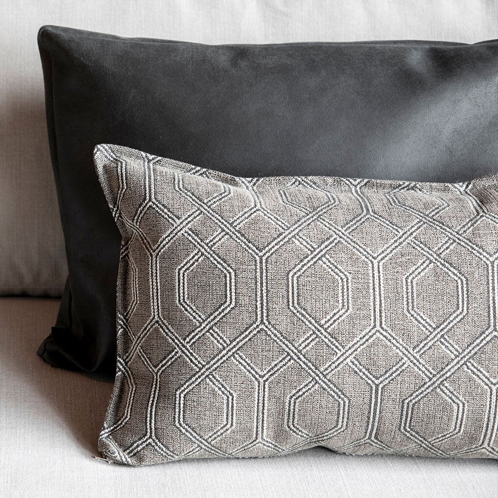 Prese Taupe tyynynpäällinen Frame 60 x 60 Artwood