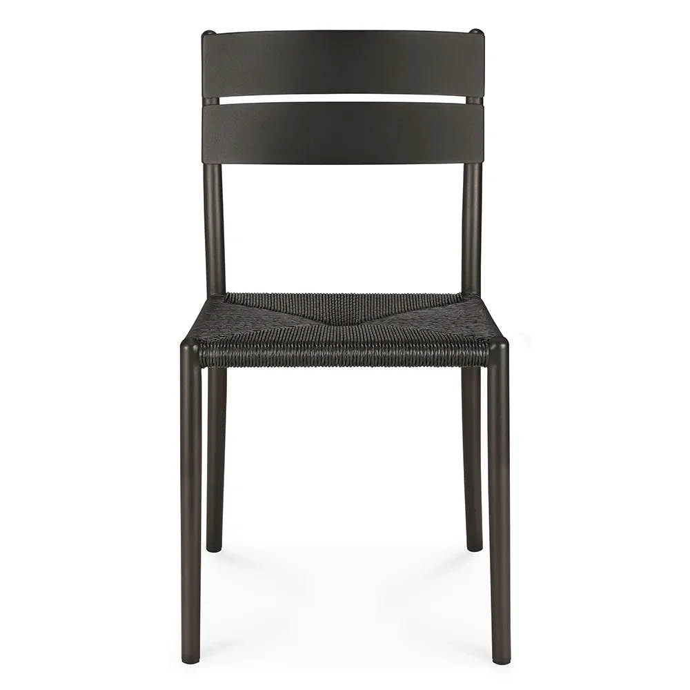 Elin ulkotuoli tummapronssinen