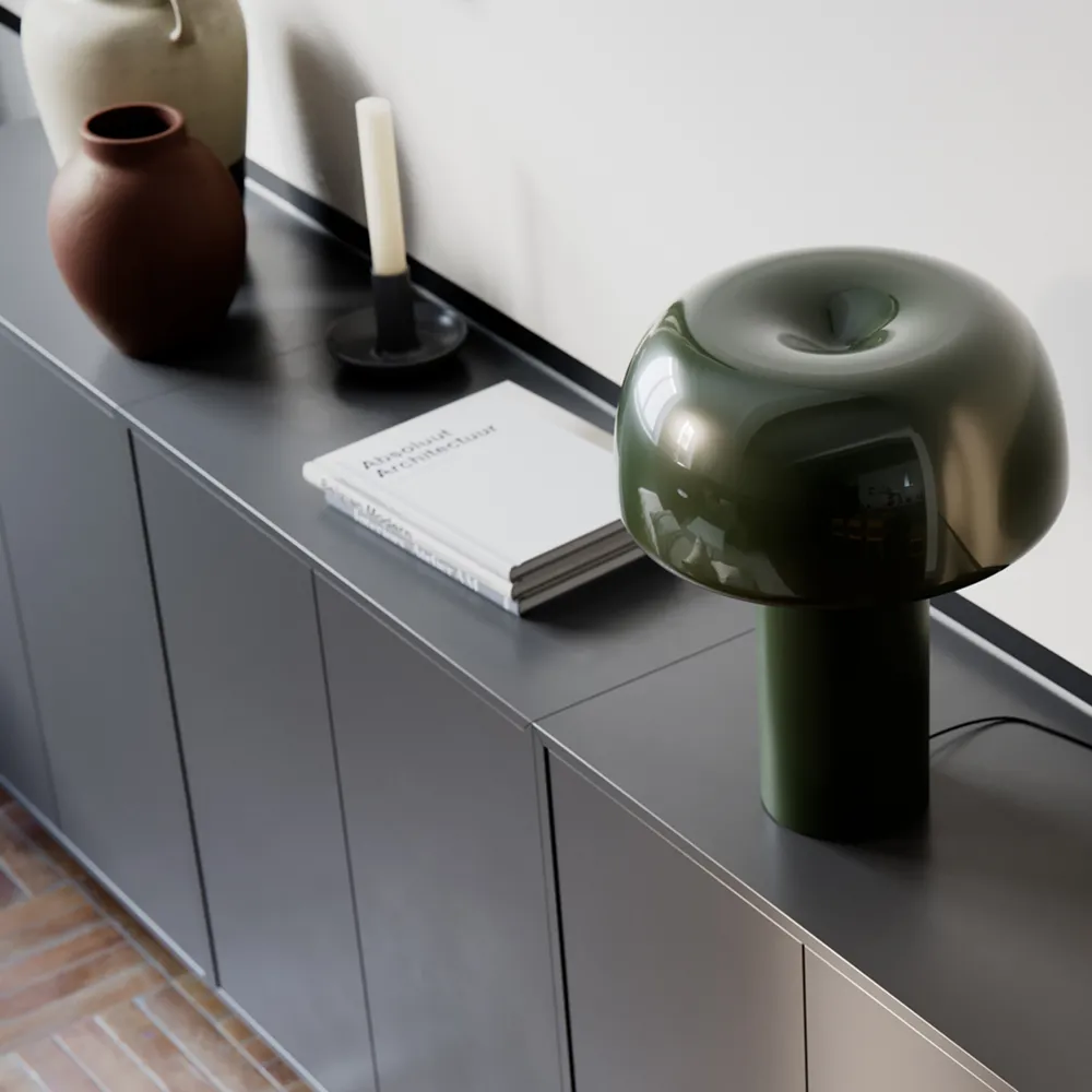 Lean on Me pöytävalaisin Tummanvihreä