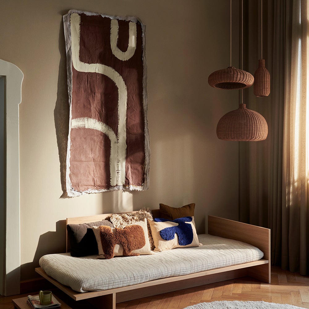 Lay Tyyny 60X40 Sand/Br Blue