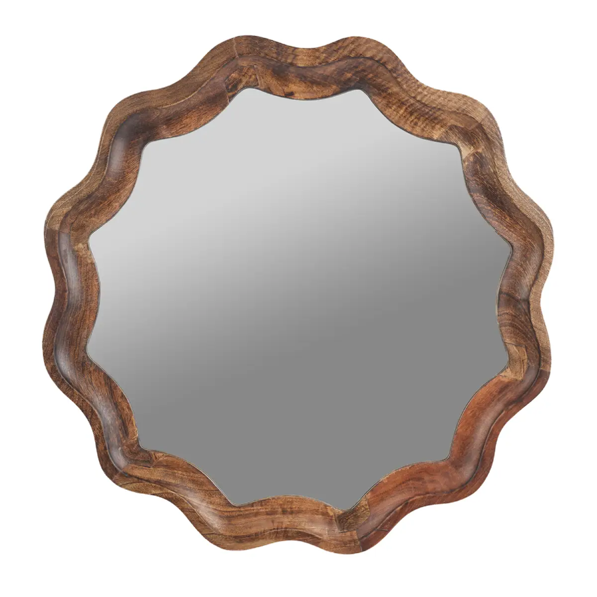 CARVE-peili, luonnonväri, Ø 76 cm