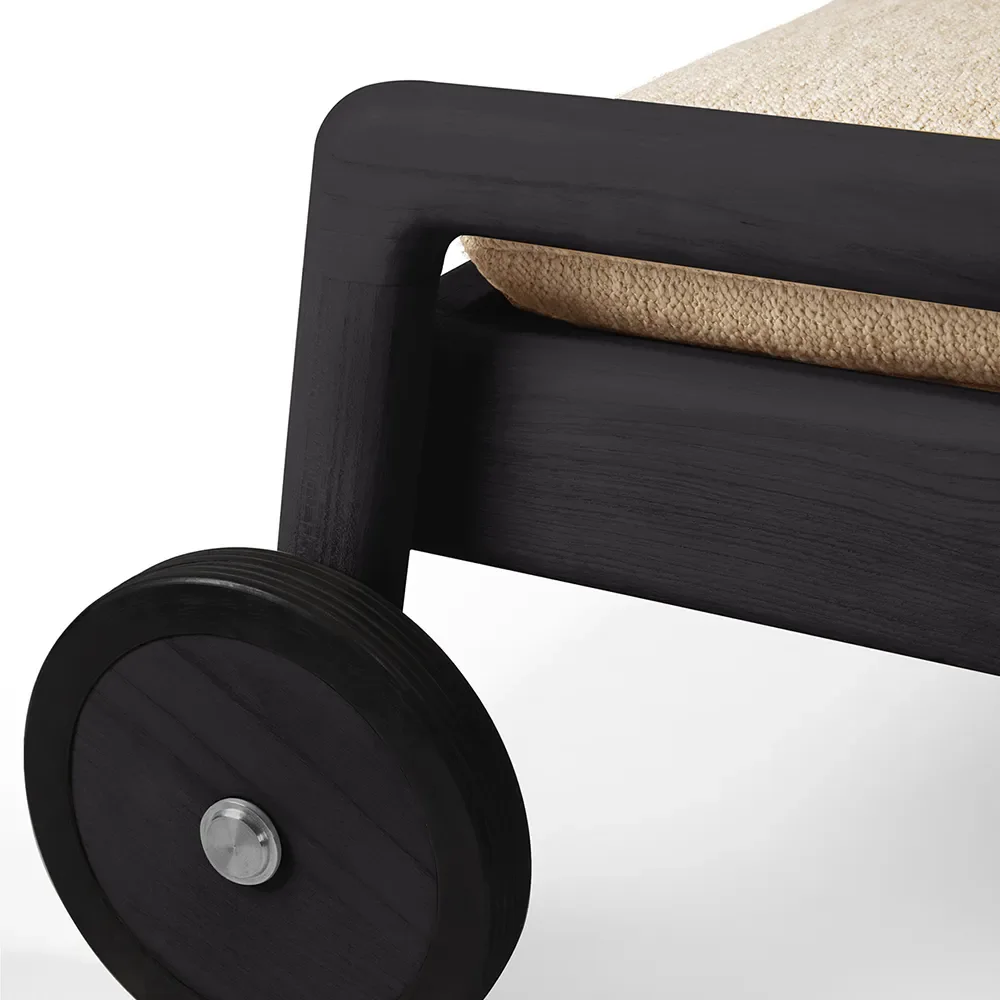 Jack Aurinkotuoli Black/Natural Ohut tyyny