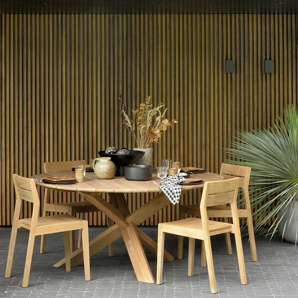 EX1 Ruokailutuoli Teak