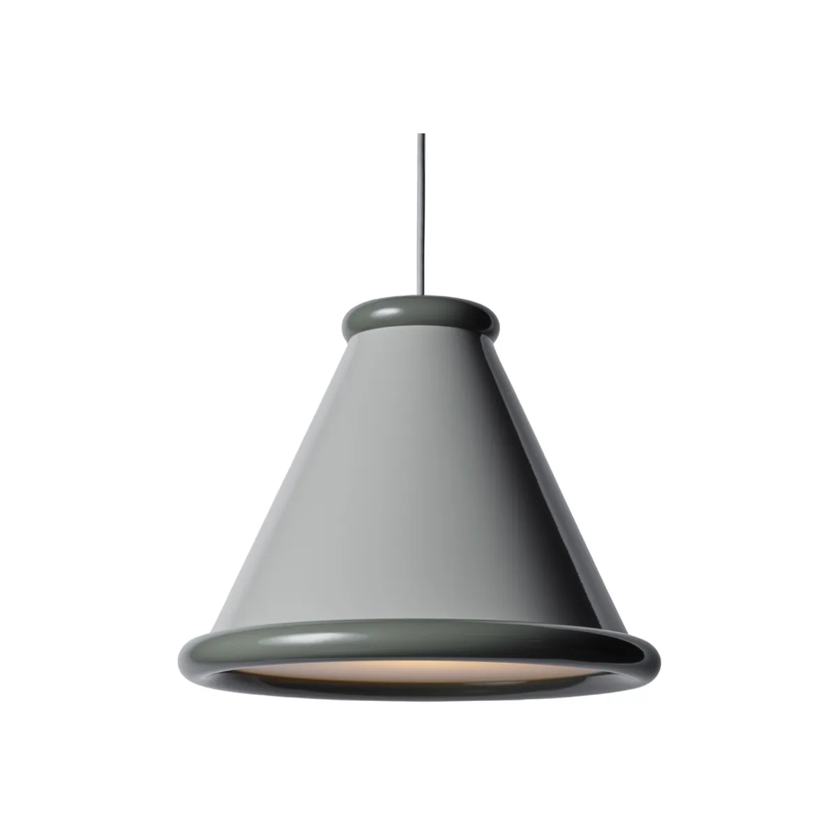 Belle riippuvalaisin Ø36xH28,5 cm metalli pepple grey/moss grey