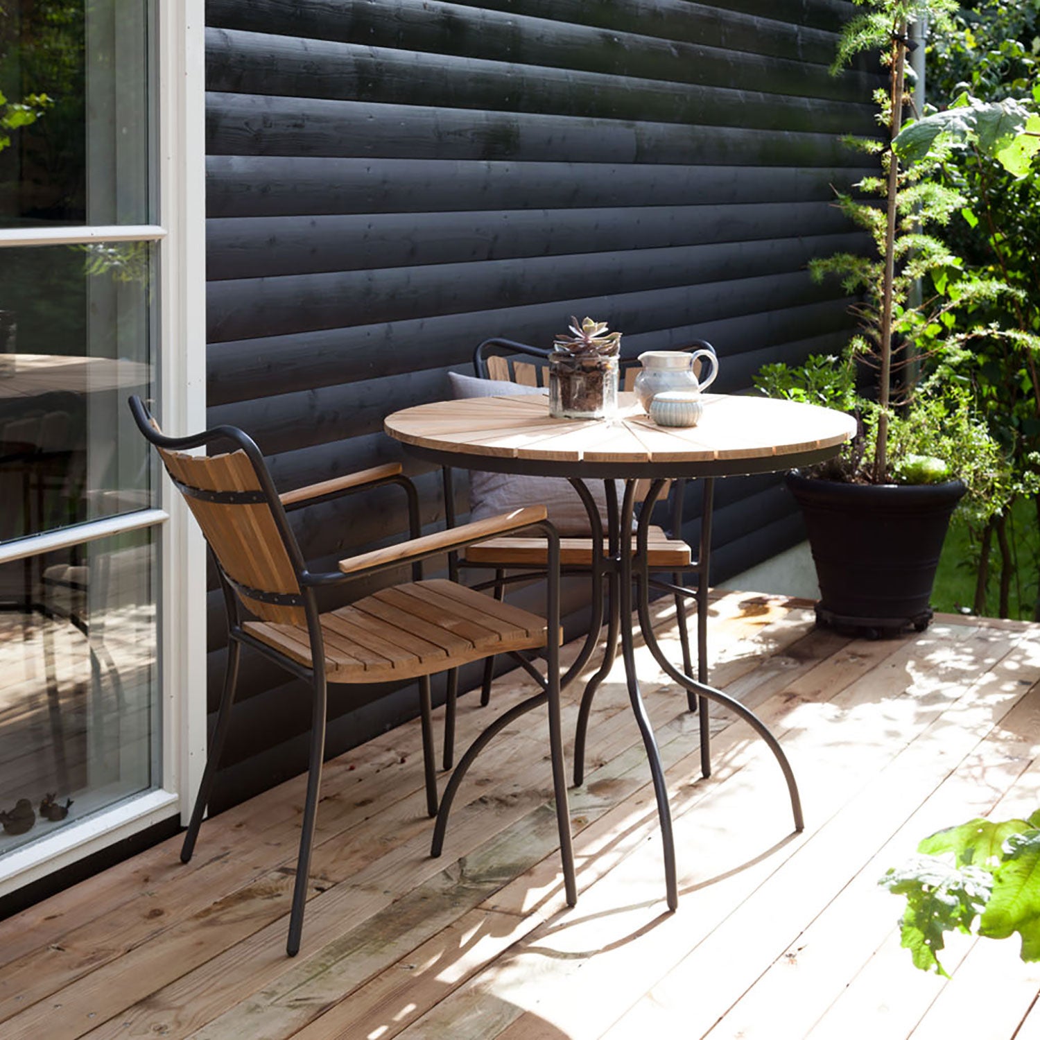 Hard Käsinojalliset tuoli antrasiitti 