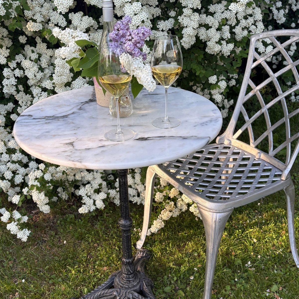 Loire marmoripöytä 60 cm Brafab