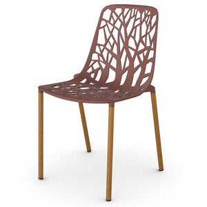Forest Ruokailutuoli Iroko/Terracotta