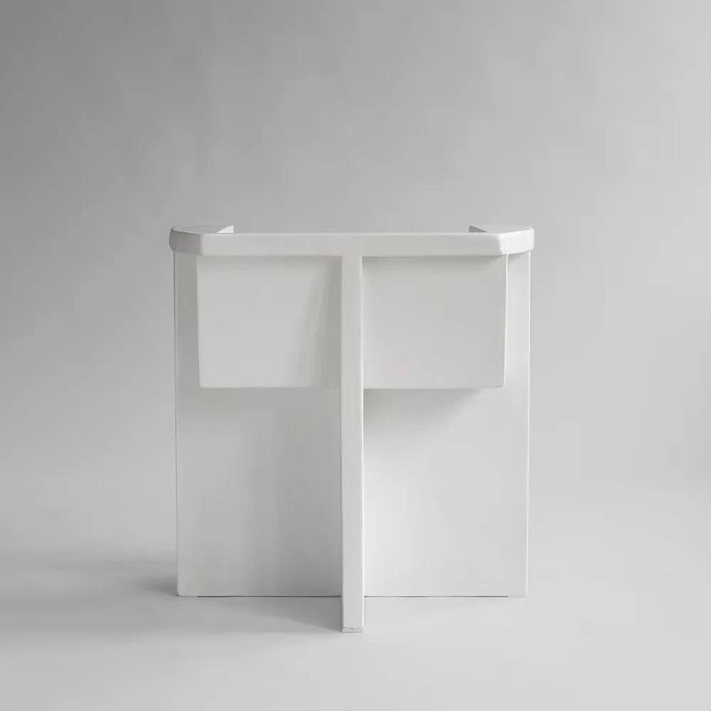 Brutus-ruokatuoli - Luunvalkoinen