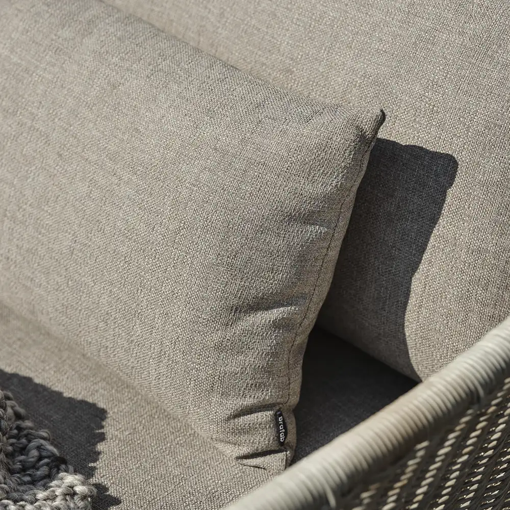 Aster nojatuoli beige polyrottinki sis. pehmusteet Brafab