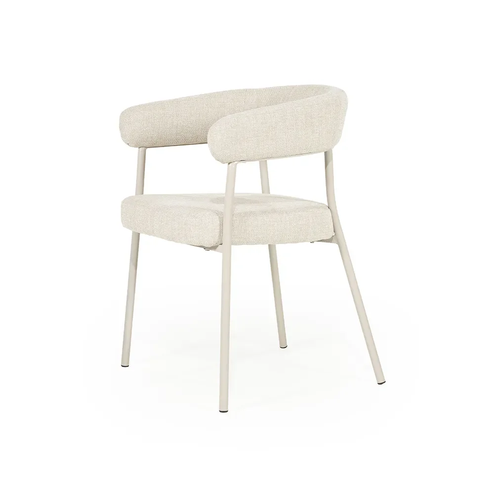 Käsinojallinen tuoli Yovi Beige