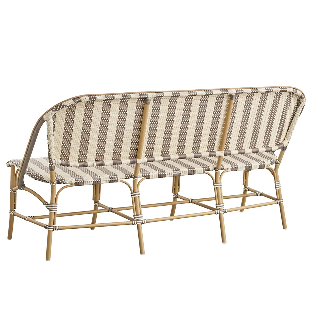  Sofie 3-istuttava sohva valkoinen/cappucino