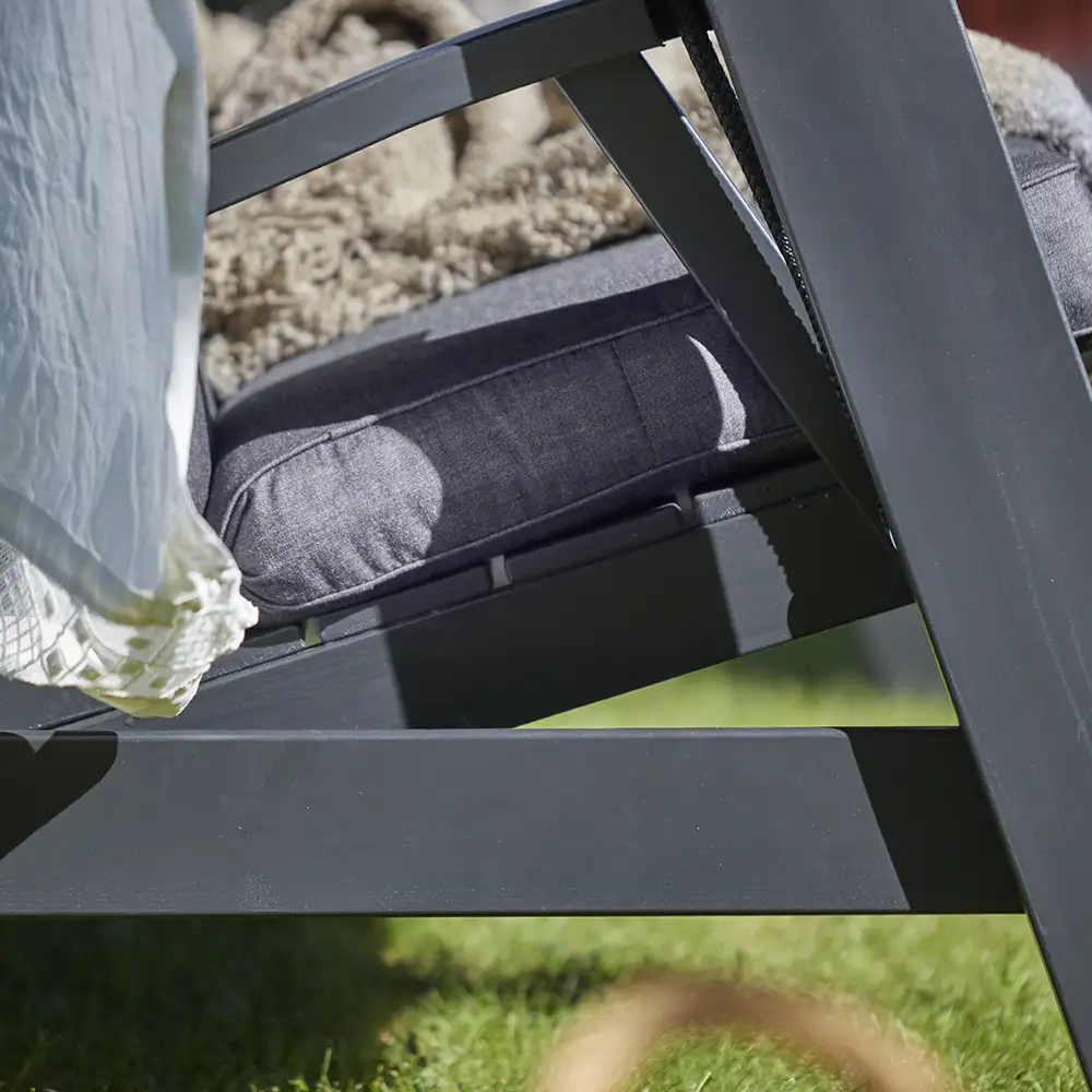 Aspö pihakeinu harmaa/harmaa 