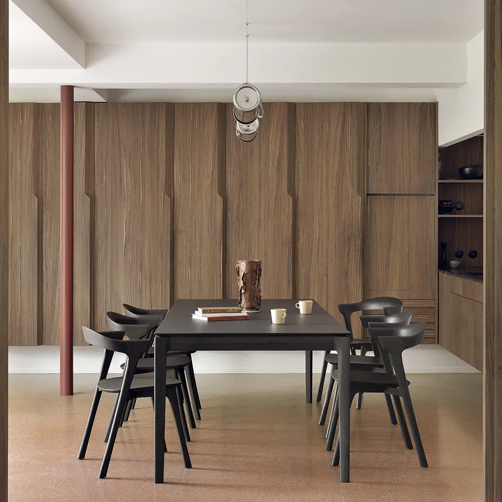 Bok Ruokailutuoli Ruskea tammi 