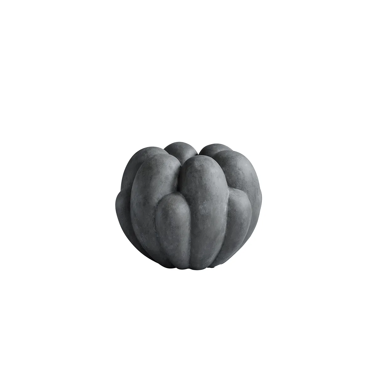 101 Copenhagen, Käsintehty maljakko Bloom Mini Dark Grey H27 cm